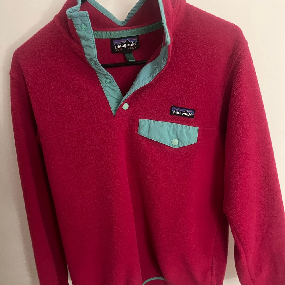 Patagonia Synchilla Fleece Snap button pullover